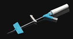 BD Saf-T-Intima™ closed IV catheter system, Y adapter & needle shield